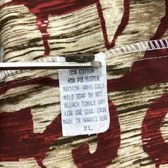 Hilo Hattie Hawaiian Shirt XL Reverse Print - Picture 6 of 12